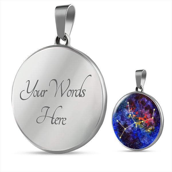 Virgo pendant necklace - Jewelled by love