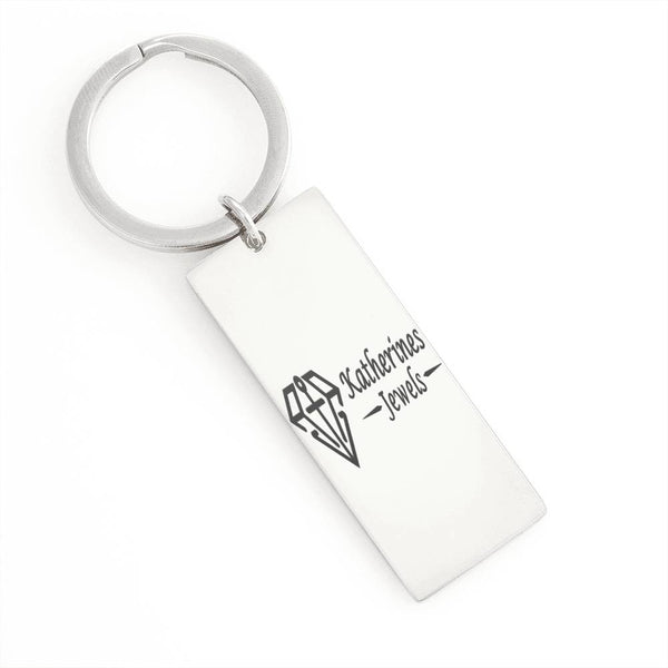 Engraved Keychain - Jewelled by love