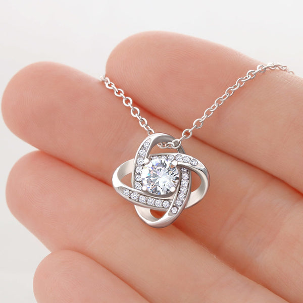 To my Soulmate cubic zirconia round cut pendant necklace gift for her.....If I had one wish - Jewelled by love