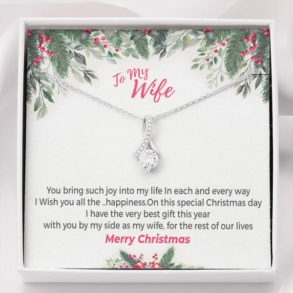 To My Wife - You bring such joy into my life.... Merry Christmas - Jewelled by love