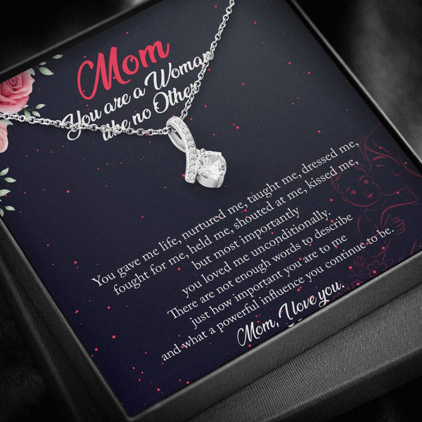 Mom,You are a woman like no other...continue to be - Jewelled by love