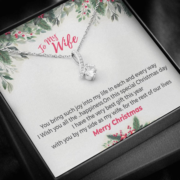To My Wife - You bring such joy into my life.... Merry Christmas - Jewelled by love