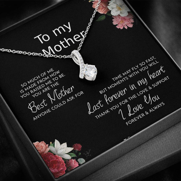 To My Mother necklace, So much Of Me Is Made - Jewelled by love